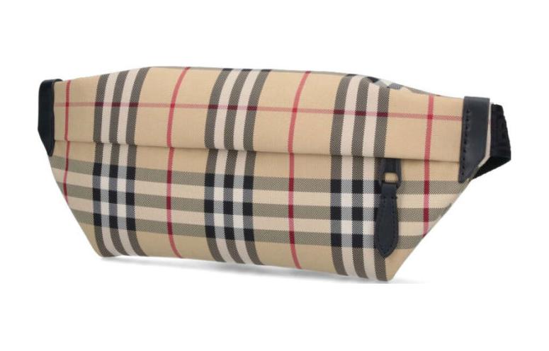 Женская поясная сумка Burberry из полиамида, бежевая — фото 2