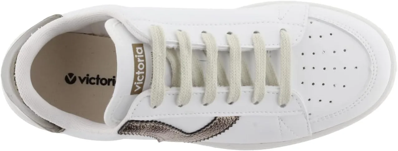 Кроссовки Victoria Low-Top Unisex Madrid, модель 1258201, для взрослых, платиновый — фото 4
