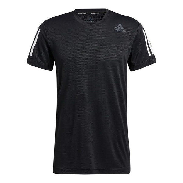 

Футболка h.rdy warri tee contrasting colors breathable sports short sleeve black Adidas, черный
