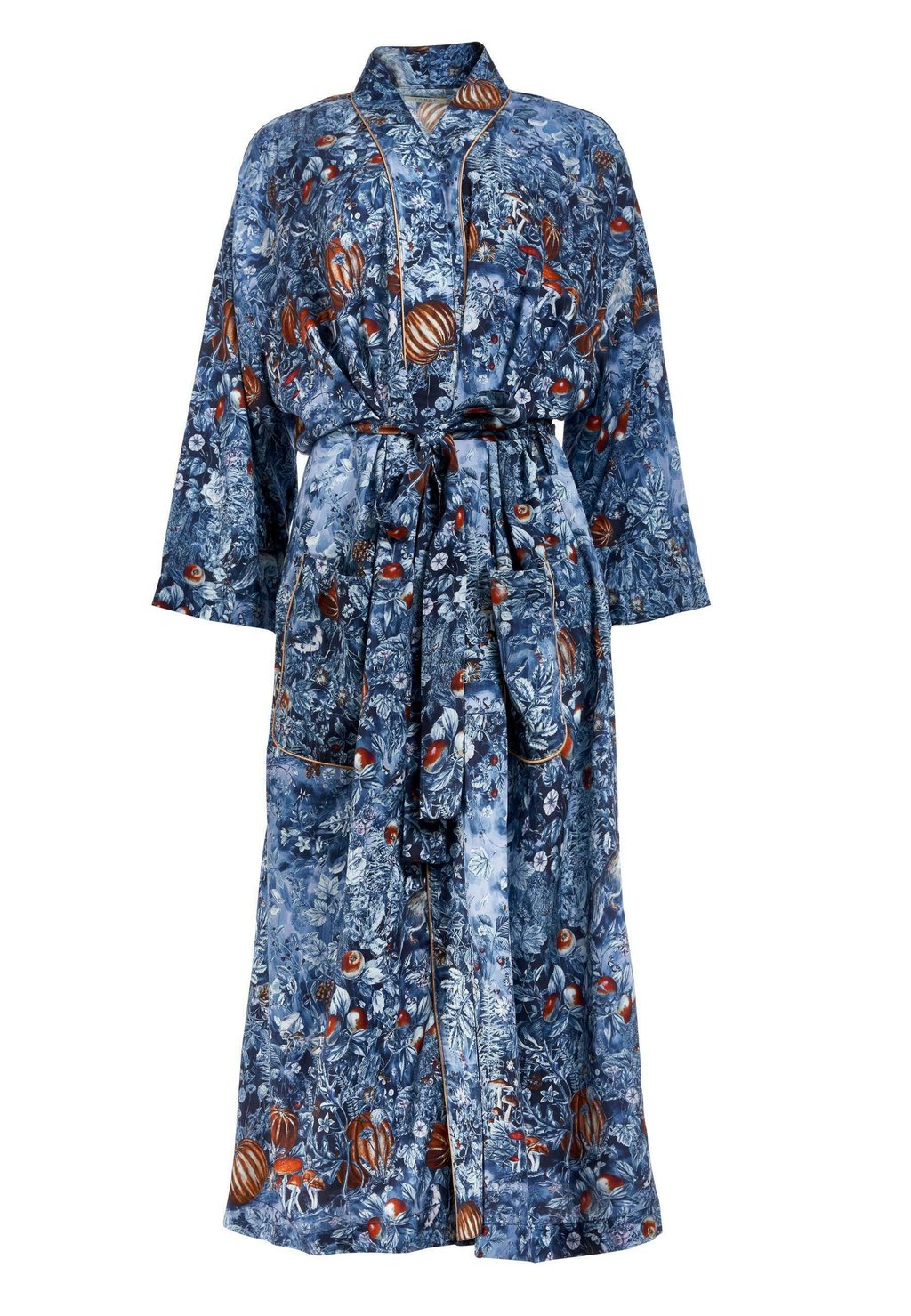 

Халат NOCTURNAL GARDEN KIMONO FABLE ENGLAND, синий