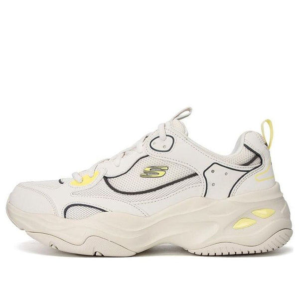 

Кроссовки dlites 4.0 'cream white yellow' Skechers, белый