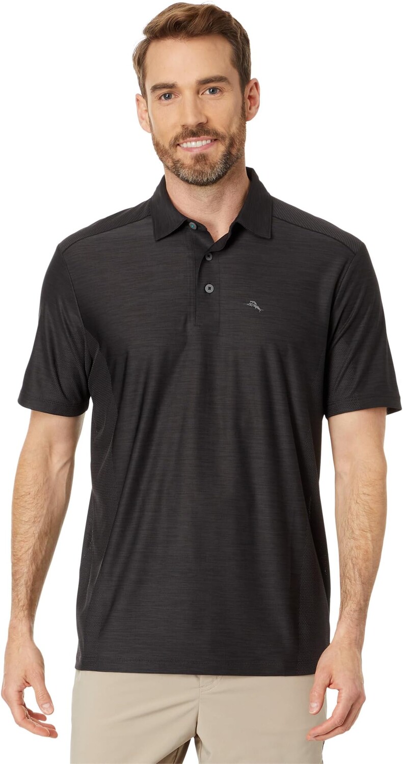 

Рубашка-поло Palm Coast Polo Tommy Bahama, цвет Jet Black