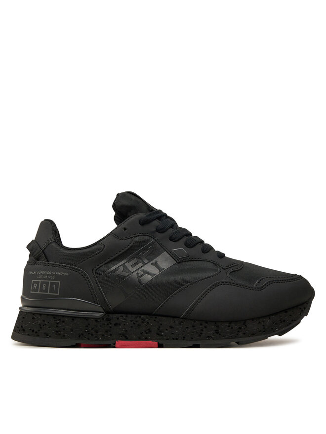 

Кроссовки REPLAY Arthur Street Lace-Up Sneakers GMS68.000.C0089S, черный