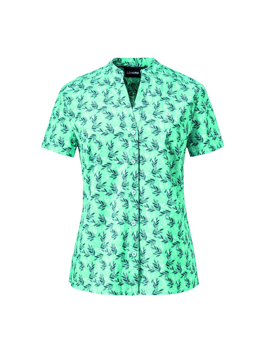 

Спортивная рубашка на пуговицах Schöffel Krika, цвет Fir/Light green