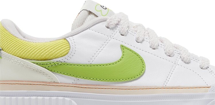 Кроссовки Wmns Court Legacy Lift 'Feel Love', белый — фото 2