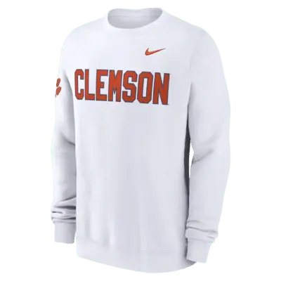 

Толстовка Nike Clemson Tigers Sideline Dabo, белый