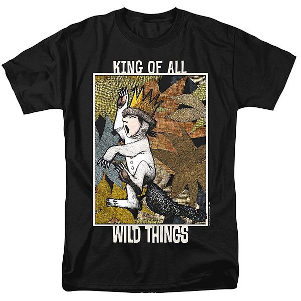 

Футболка с принтом Where the wild things are king of all wild things Licensed Character