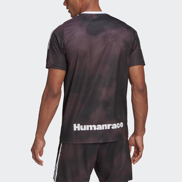 Футболка adidas x Crossover Printing Soccer/Football Sports Short Sleeve Jersey real Madrid Black, черный — фото 4
