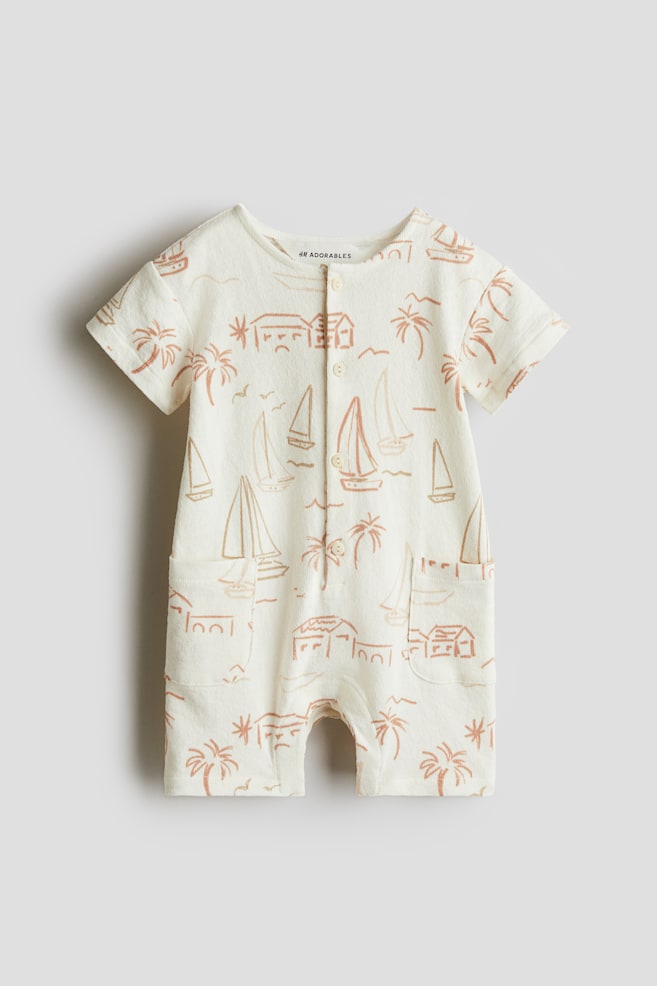

Хлопковый комбинезон H&M, мультиколор