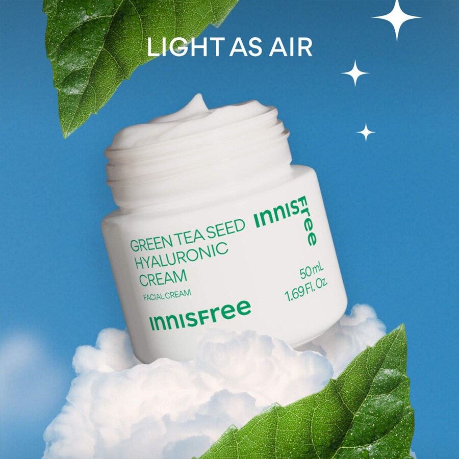 Сыворотка Innisfree — Увлажняющий с гиалуроновой кислотой и экстрактом семян зеленого чая, 50 мл — фото 2