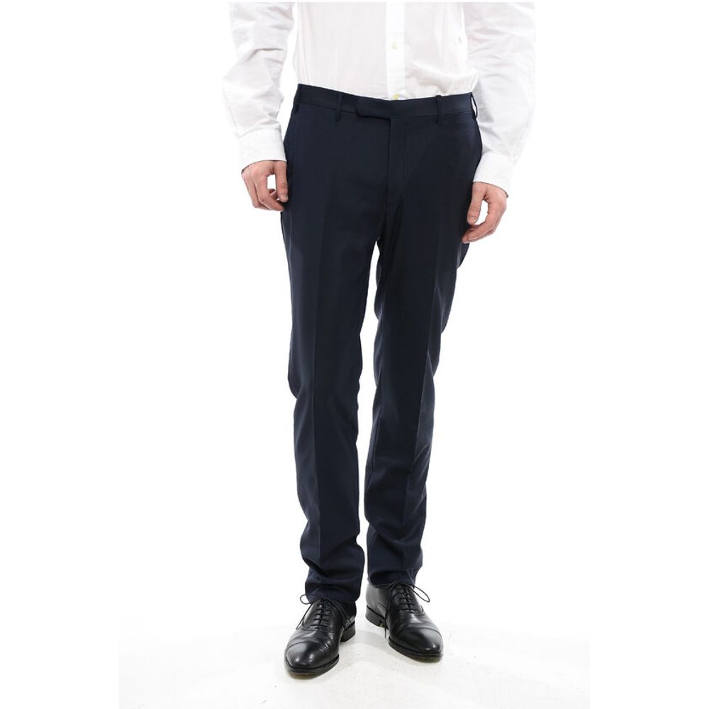 

CC COLLECTION Хлопковые облегающие брюки Corneliani, Blue