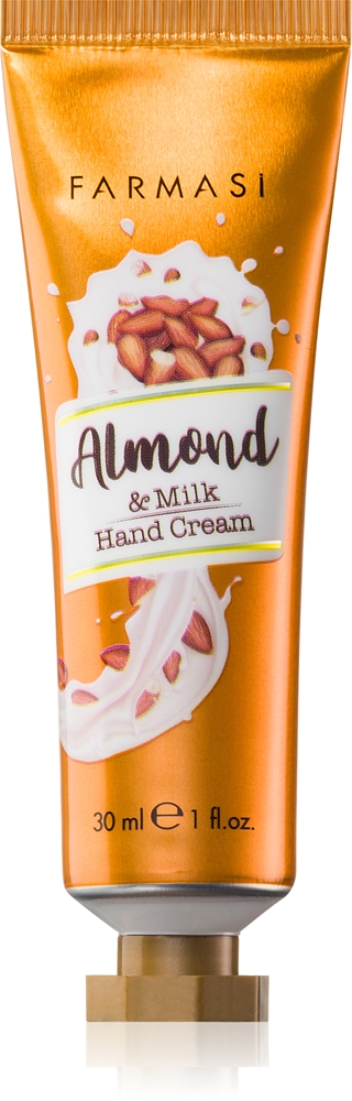 

Питательный крем для рук с миндалем и молоком Farmasi, 30 мл