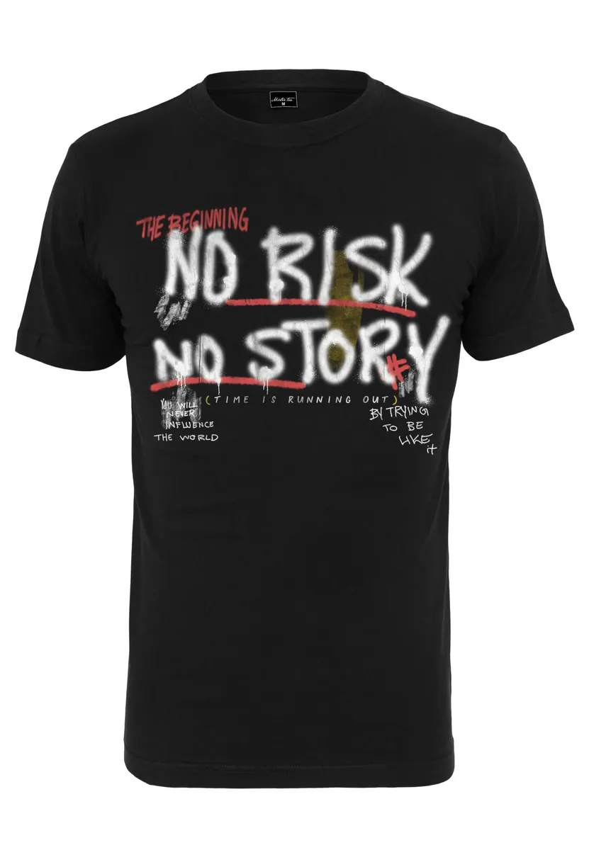 

Рубашка с короткими рукавами Mister Tee "Mister Tee Men's No Risk No Story Tee" Mistertee, черный