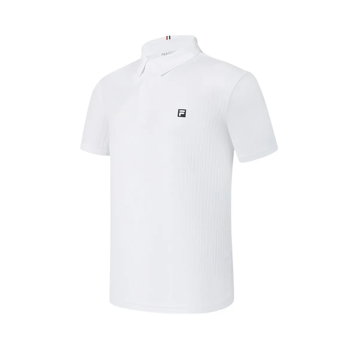 

Рубашка поло мужская белая Fila, цвет Jade White