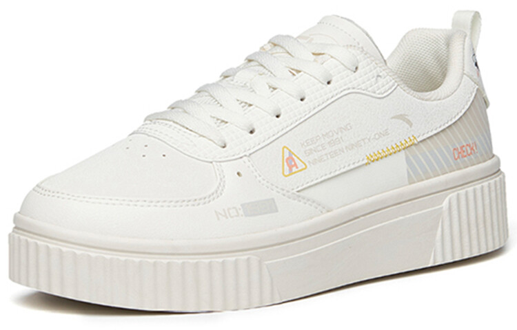 

Кроссовки ANTA Skateboard Shoes Women's Low-Top Ivory White
