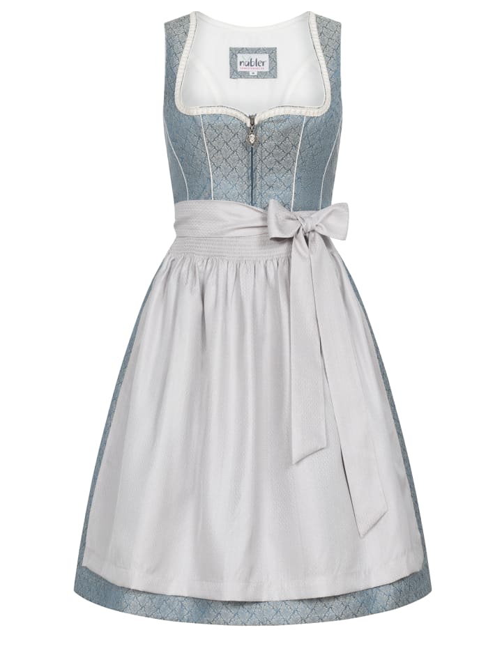 

Nübler Midi dirndl Georgina in petrol