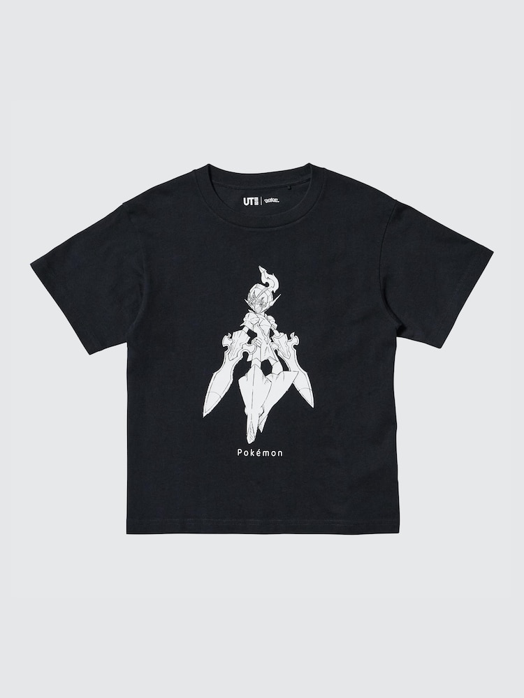 

Футболка с графическим принтом Pokémon ut Uniqlo, цвет 09 черный