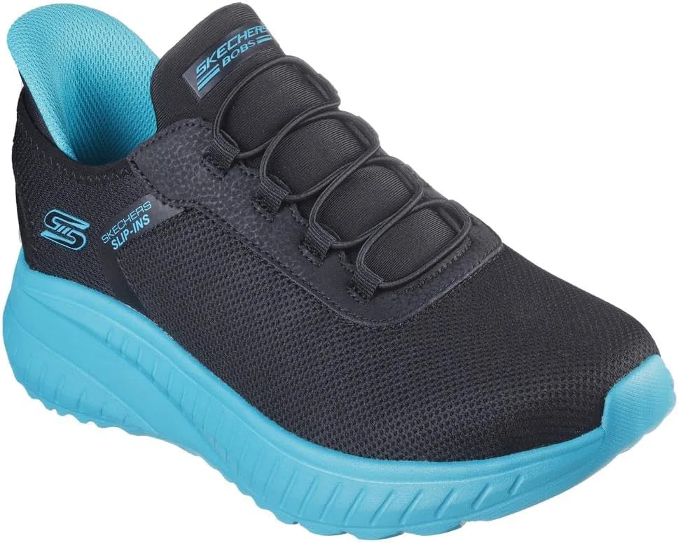 

Мужские кроссовки Skechers Squad Chaos - Прочные слипоны для легкой ходьбы без использования рук, черный