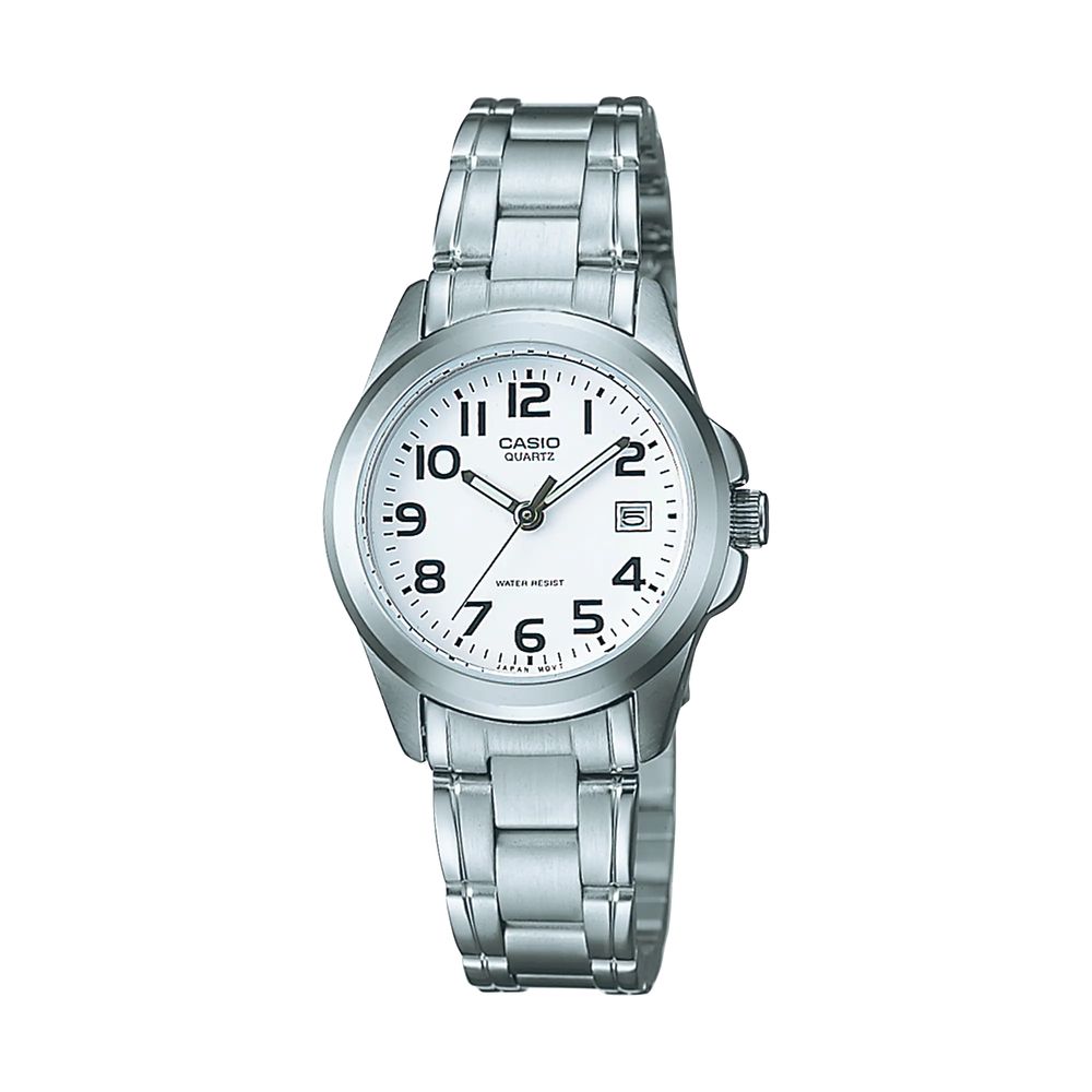 

Серебряные часы из нержавеющей стали Casio