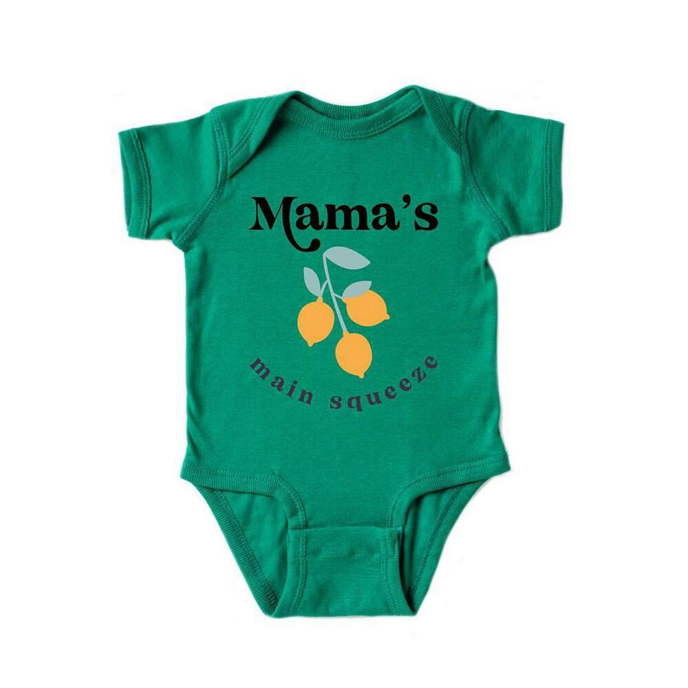 

Боди для малышей Mama's Main Squeeze The Juniper Shop, цвет Kelly