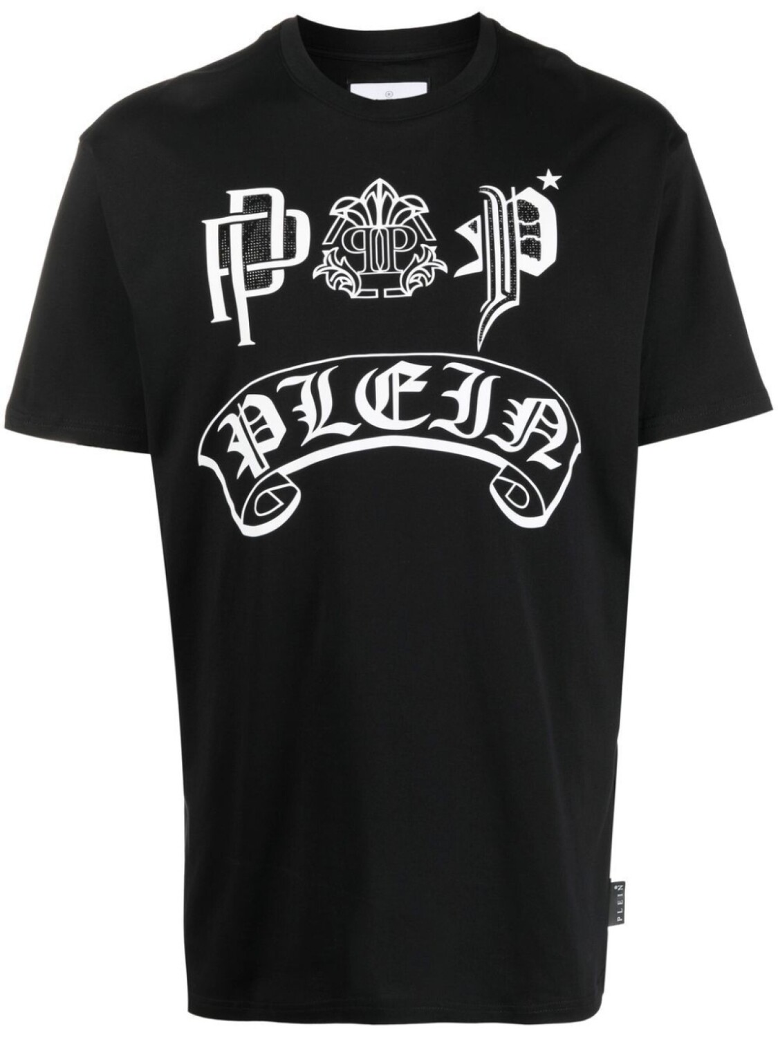

Philipp Plein футболка с принтом SS Gothic Plein, черный