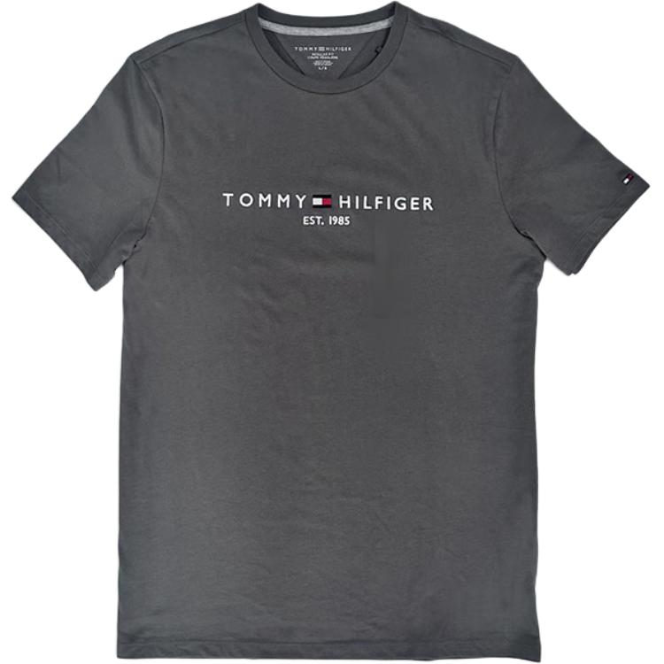 

Футболка мужская темно-серая Tommy Hilfiger, темно-серый