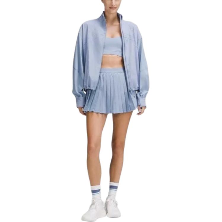 

Lululemon SS24 Повседневная короткая юбка Women's Marine Blue