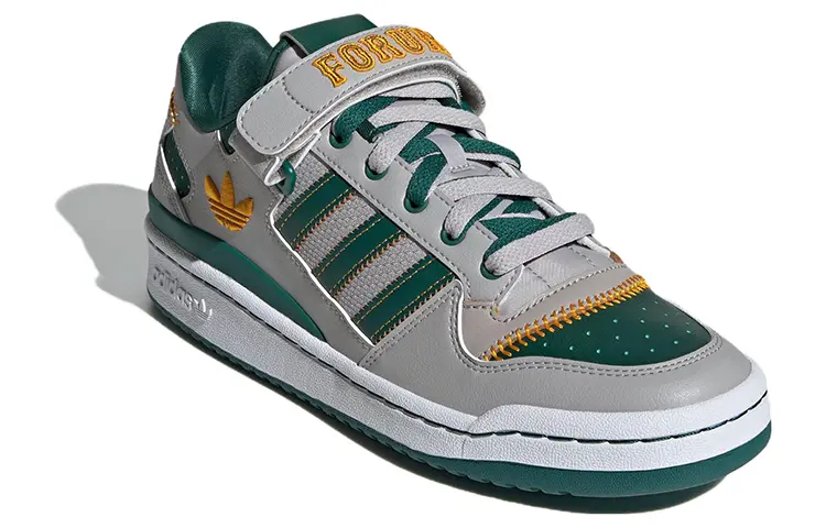 Кроссовки для скейтбординга adidas originals FORUM, зеленый — фото 3