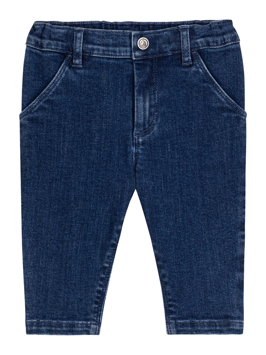 

Зауженные джинсы PETIT BATEAU, синий деним