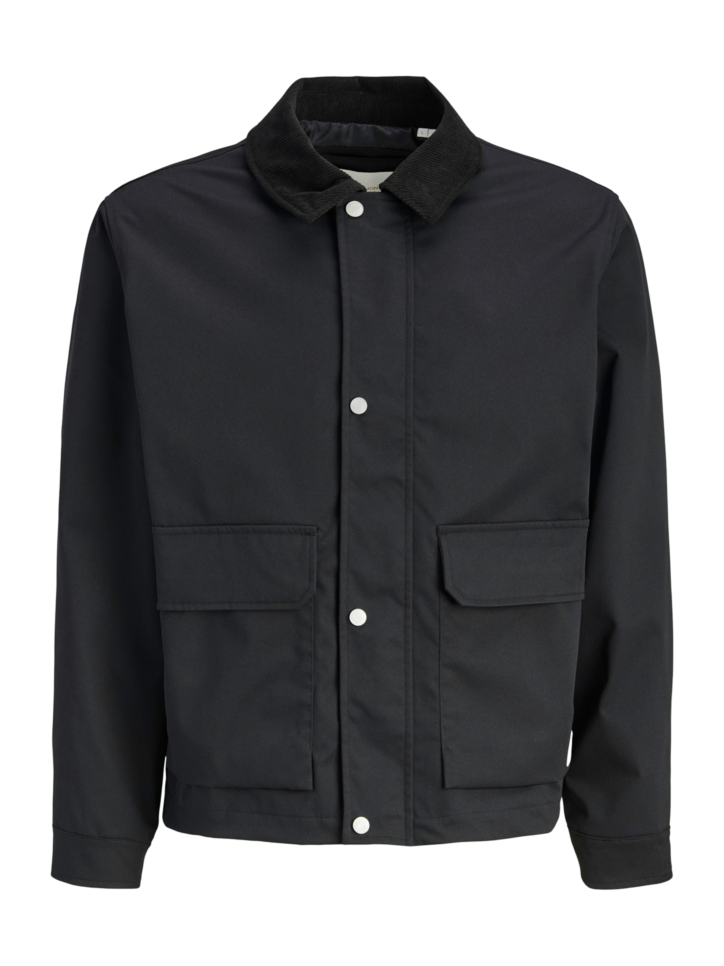 

JACK & JONES Куртка межсезонная 'JORCatskills Barn' черная