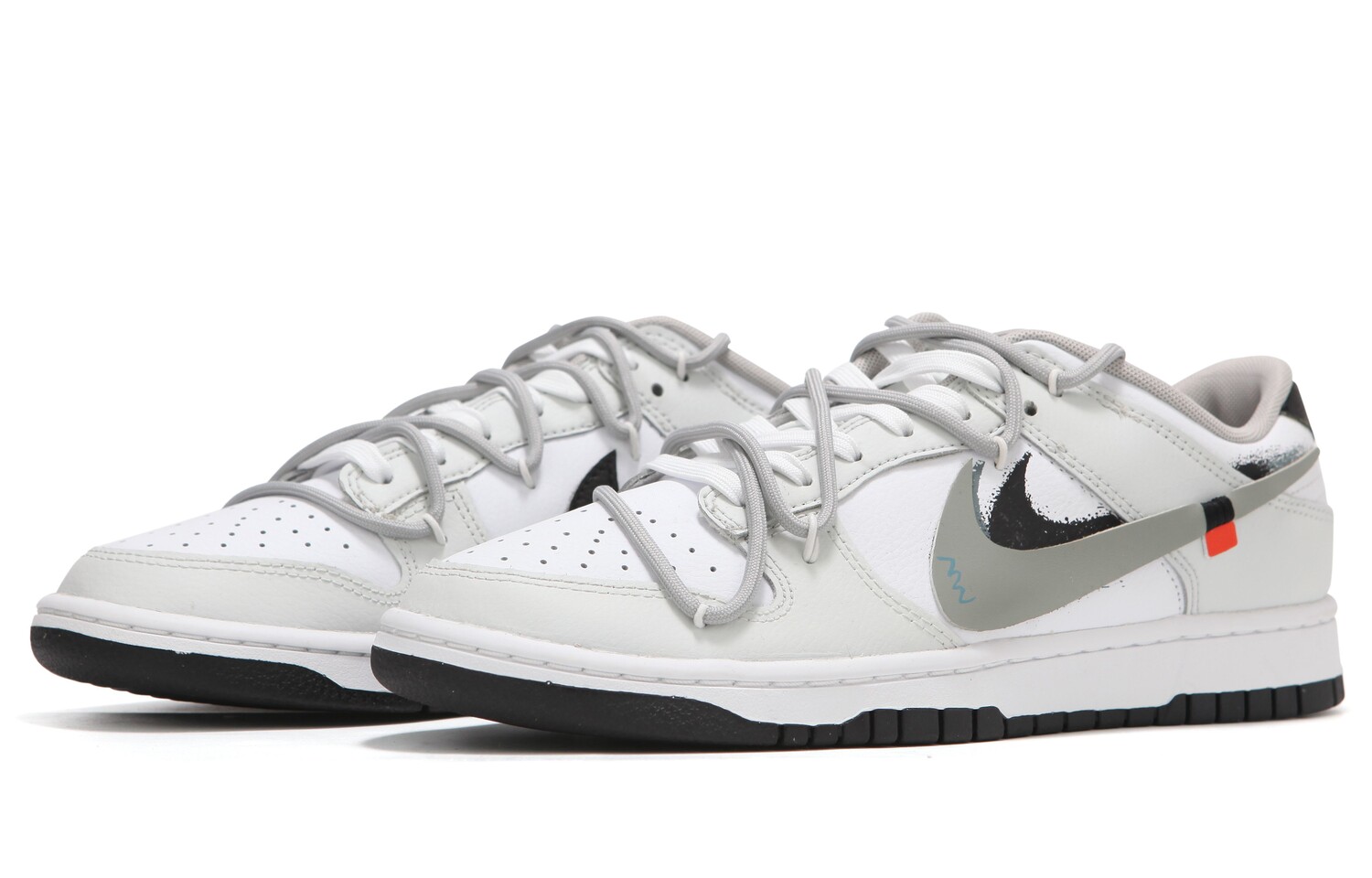 

Кроссовки Nike Dunk Skateboard Shoes Men Low-Top White Gray