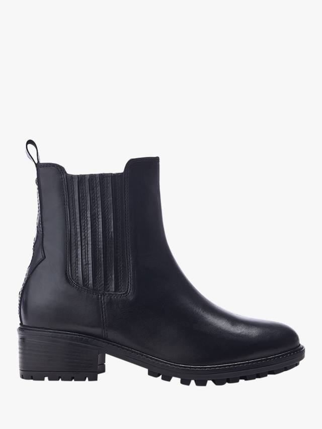 Кожаные челси ботинки Ostyn Moda in Pelle, Black