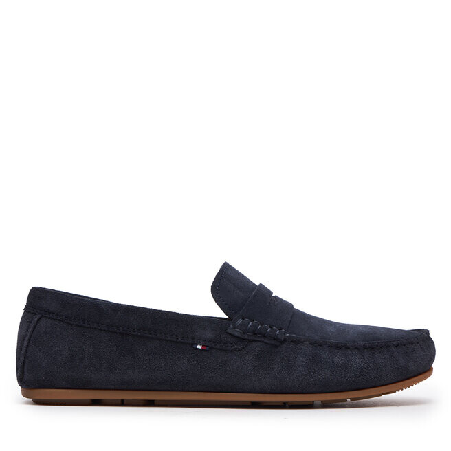 

Мокасины Tommy Hilfiger Casual Hilfiger Suede Driver FM0FM04998 Blue DW5, темно-синий