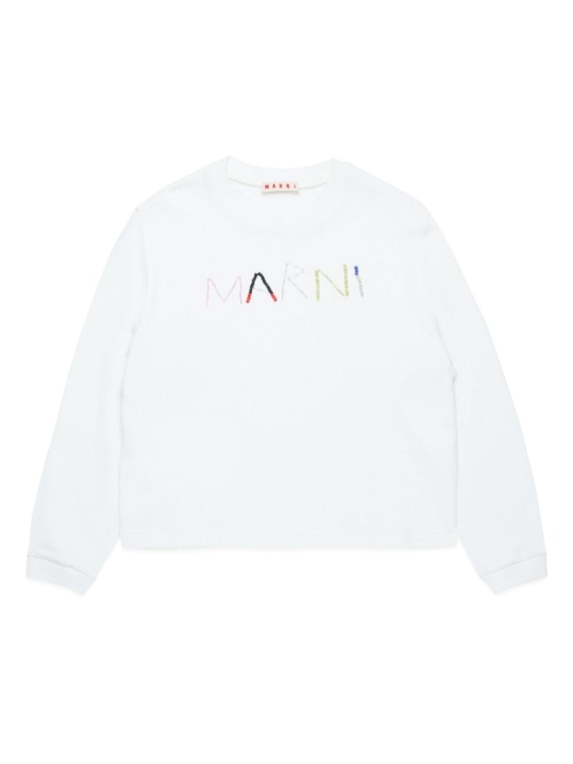 

Marni Kids толстовка с логотипом, белый