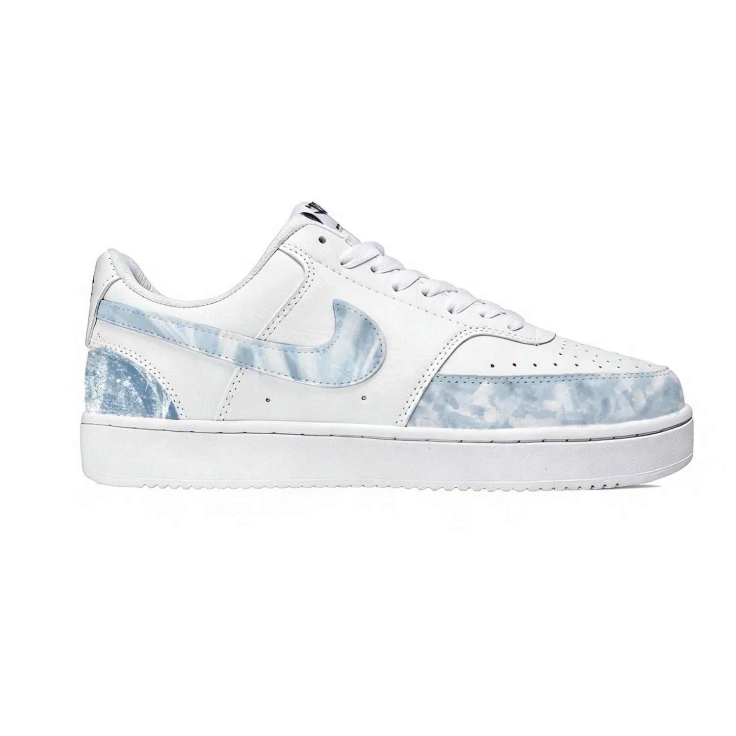 Кроссовки Nike Court Vision 1 Low Blue White — фото 3