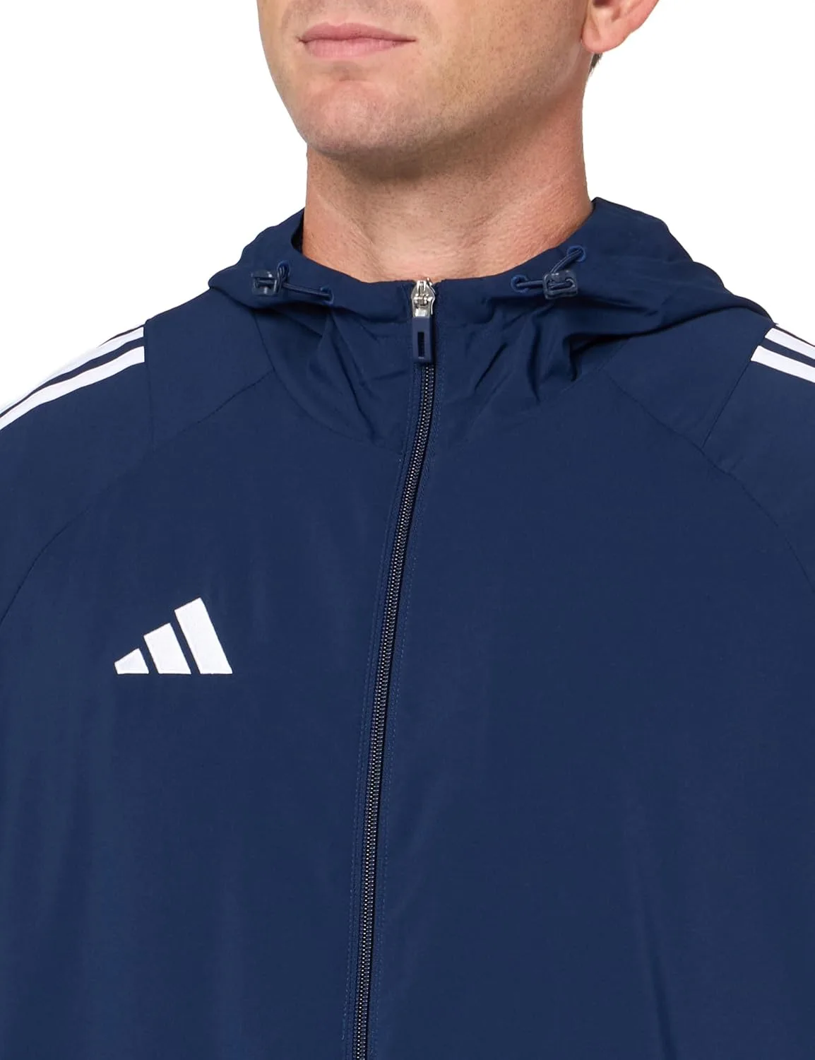 Мужская куртка Adidas, сине-белый — фото 3