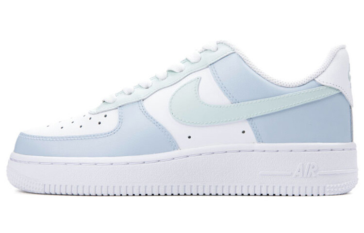 Кроссовки Nike Air Force 1 Skateboard Shoes Women's Low-Top Blue Green/White