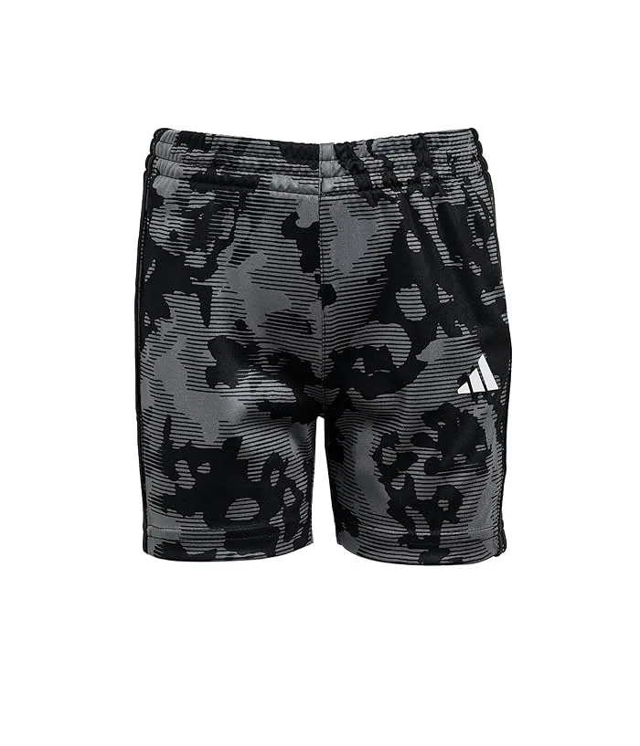 Детский комплект с камуфляжем All Over Print Camo Shorts Set Adidas Kids, White/Black/Black — фото 4