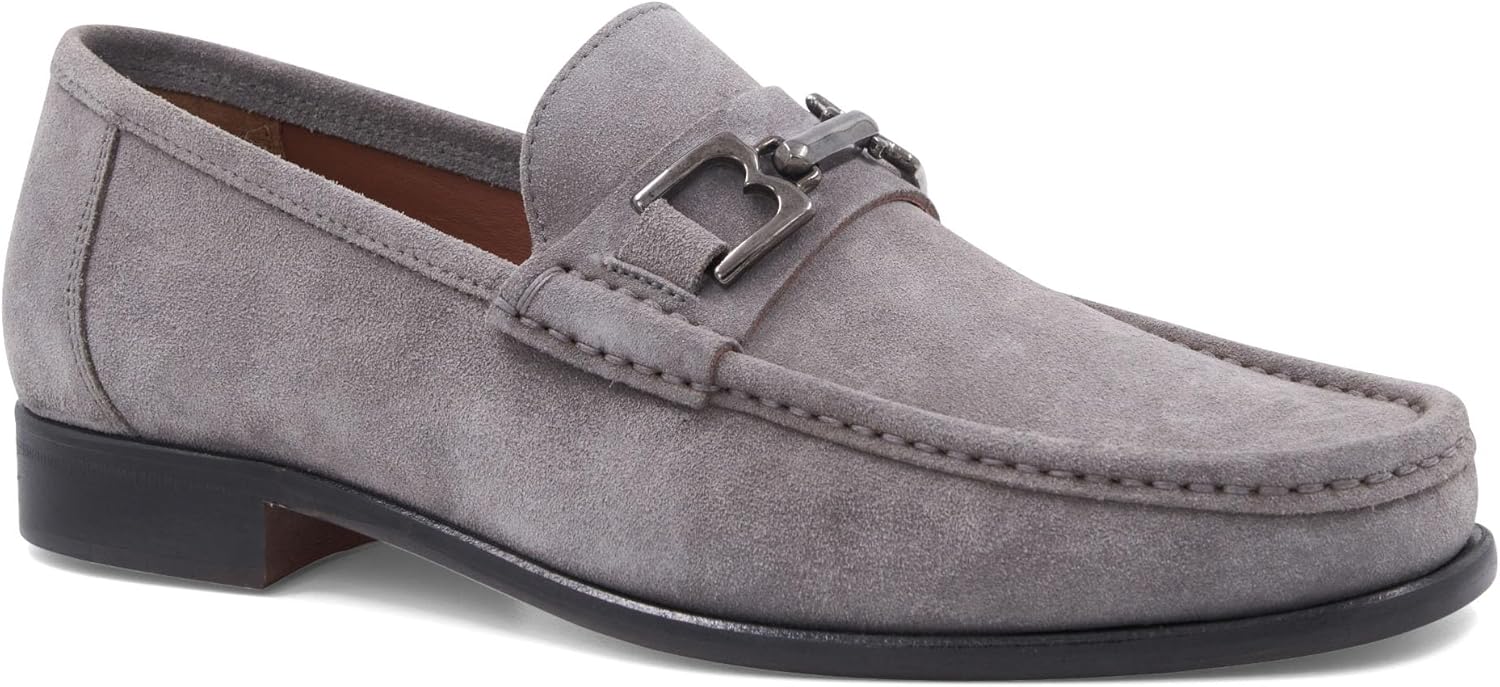 

Мужские лоферы Bruno Magli Trieste, светло-серый