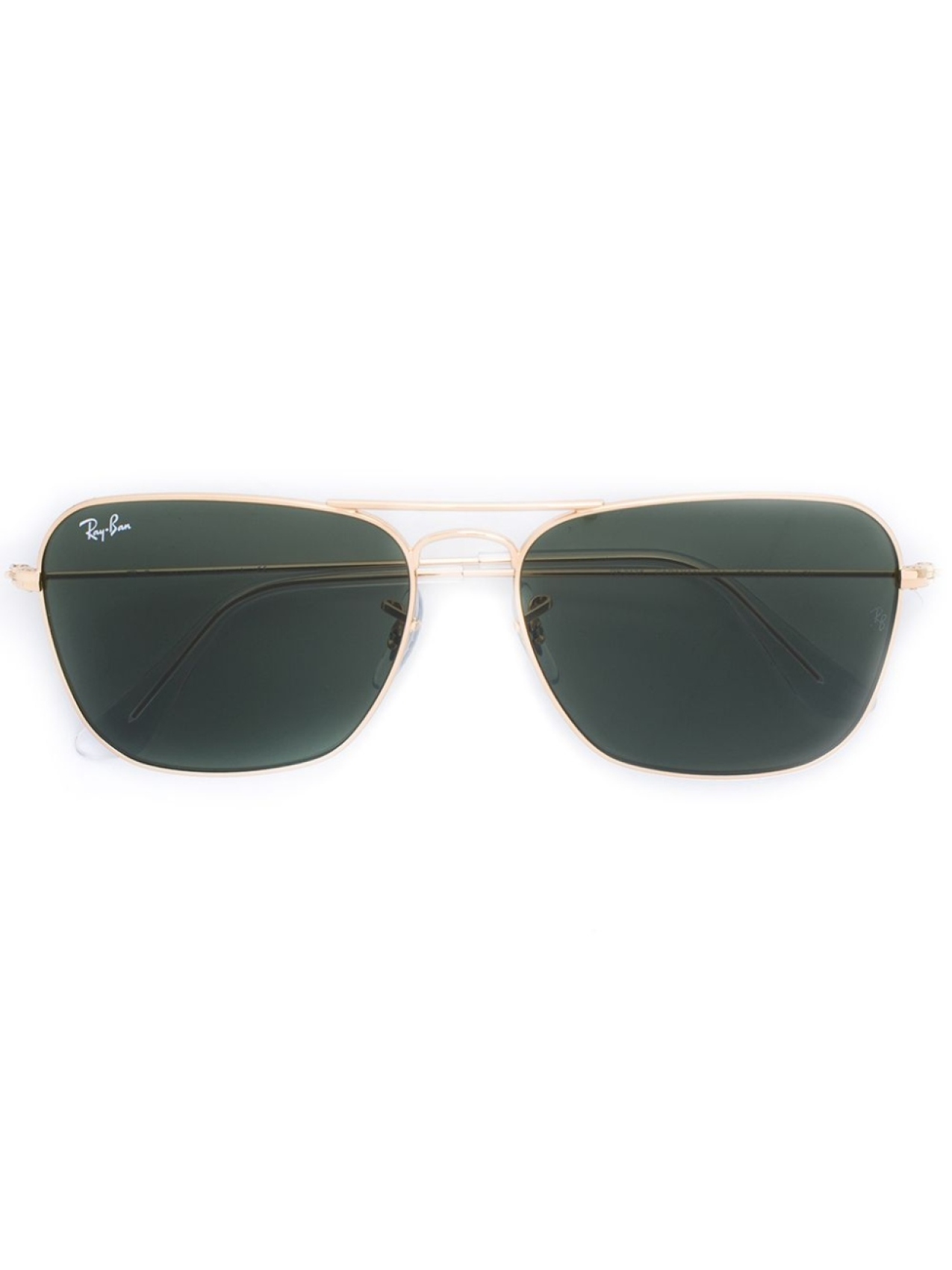 

Ray-Ban солнцезащитные очки Caravan, металлик