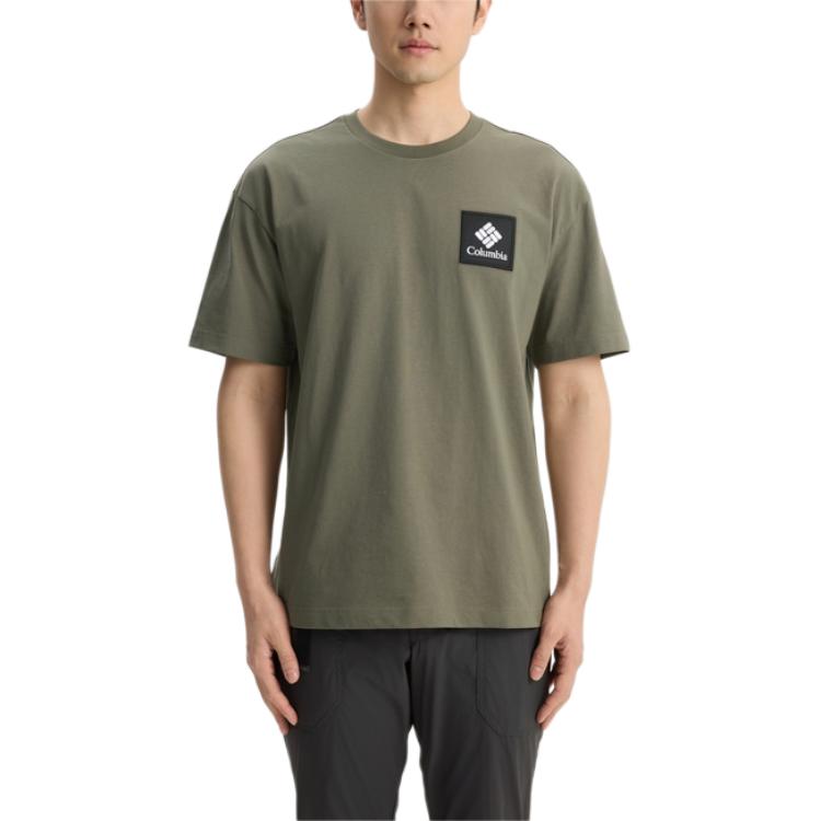 

Columbia Футболка SS25 мужская темно-зеленая, Зеленый, Columbia Футболка SS25 мужская темно-зеленая