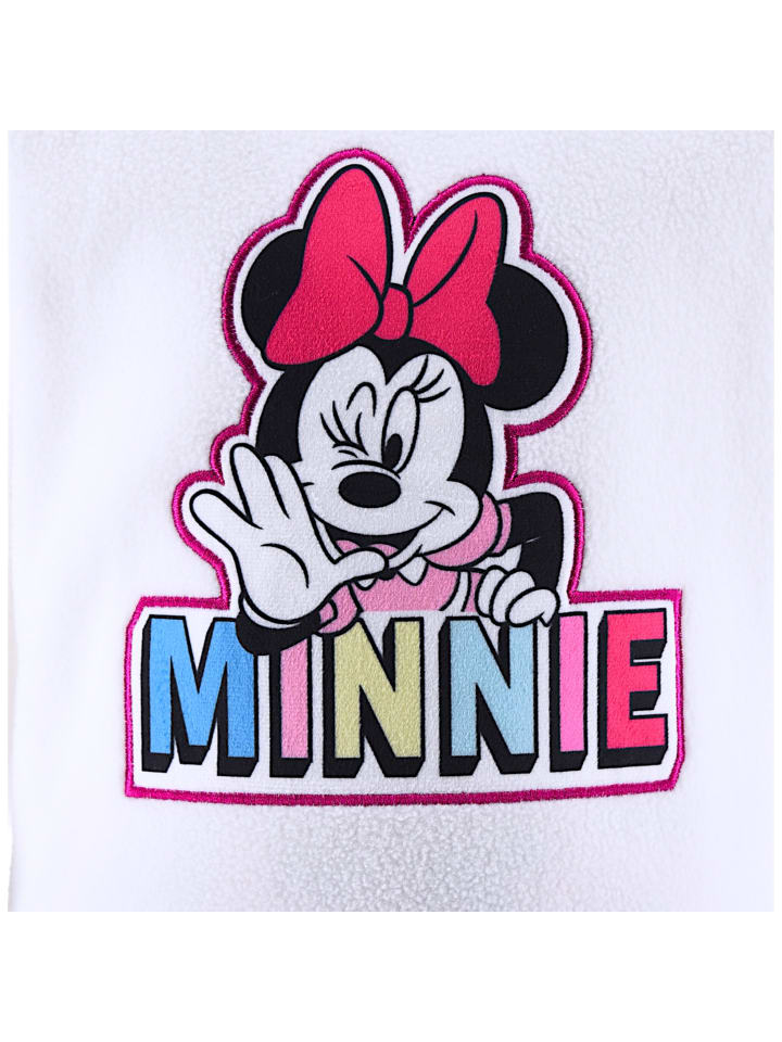 Disney Minnie Mouse Флисовая пижама Disney Минни Маус кремового цвета — фото 2