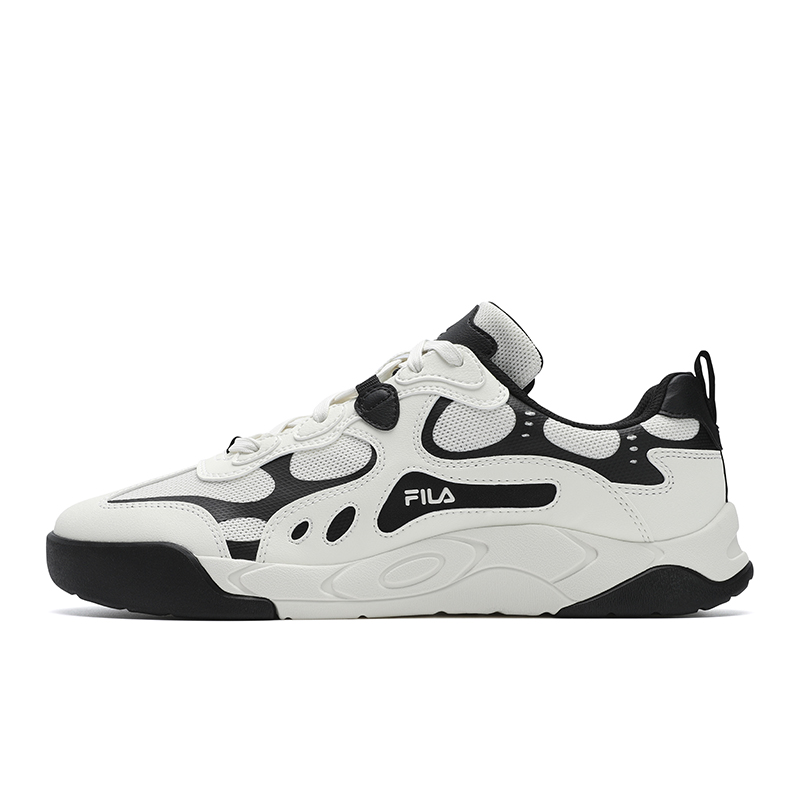 

FILA Кроссовки Star Rhythm, износостойкие, дышащие, низкие, для скейтбординга, мужские, белые, черные