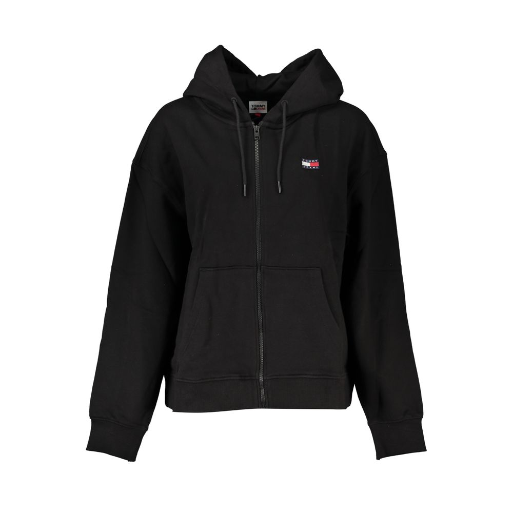 

Черный хлопковый свитер Tommy Hilfiger