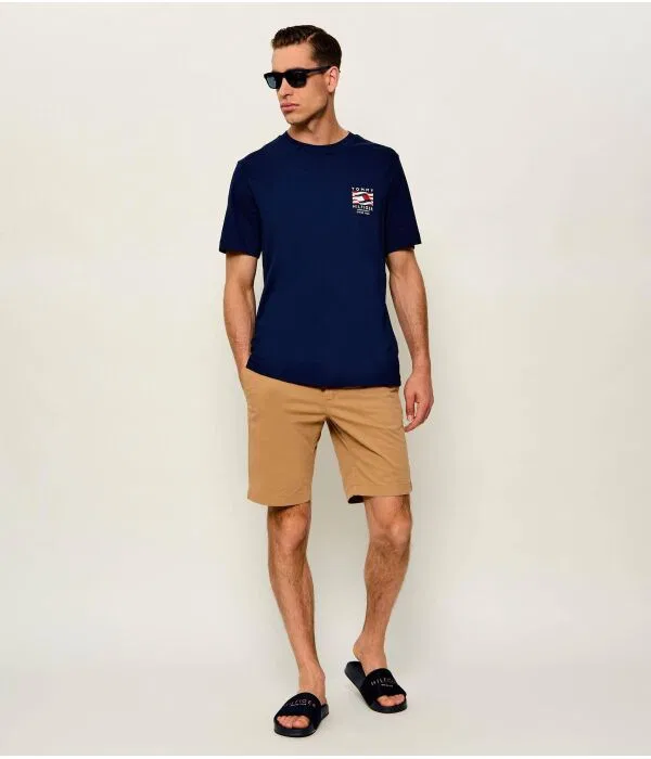 Мужская футболка с круглым вырезом Tommy Hilfiger, Blu Marino — фото 2