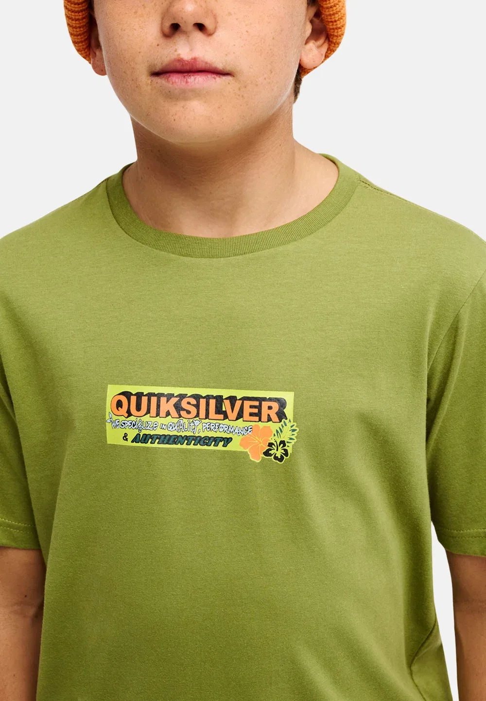 Одежда Jungen 8-16 | Топы - футболка с принтом Quiksilver, Gmv — фото 4