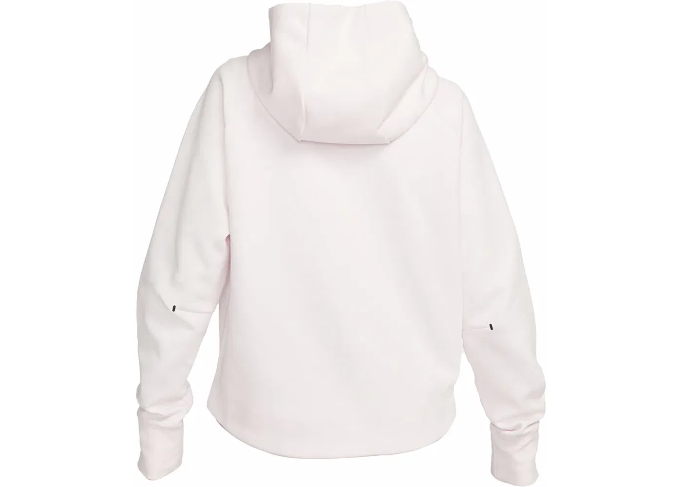Женская худи Tech Fleece с полной застежкой-молнией Nike, Pearl Pink/Black — фото 2