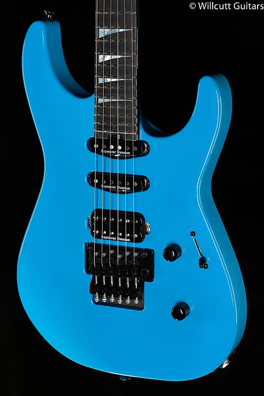 

Jackson American Series Soloist SL3 Ebony Fingerboard Riviera Blue (404)