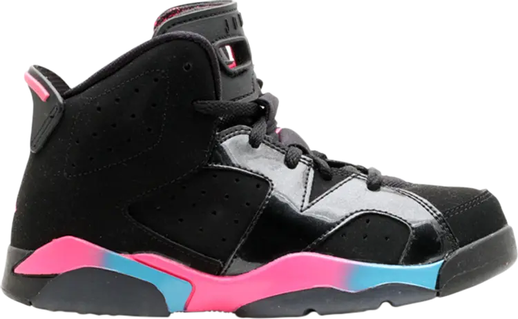 

Кроссовки Jordann 6 Retro PS Pink Flash, черный