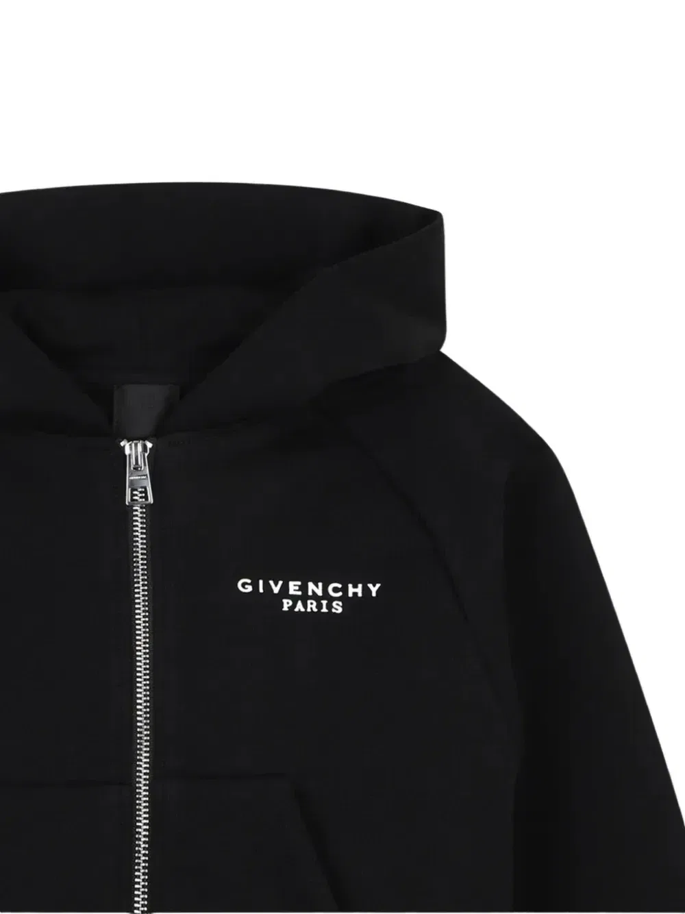 Толстовка на молнии с логотипом Givenchy Kids, черный — фото 3